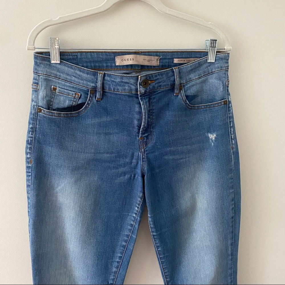 Guess Power Curvy Mid-Rise Jeans